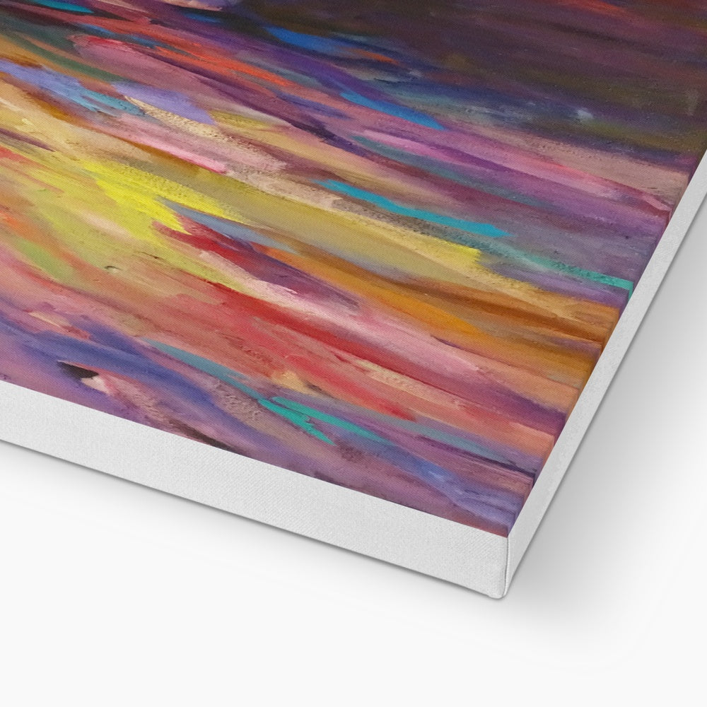 Beinn Eighe Canvas - Animal Art by Susan Gardner - Contemporary Expressionist - Colourful Fine Art