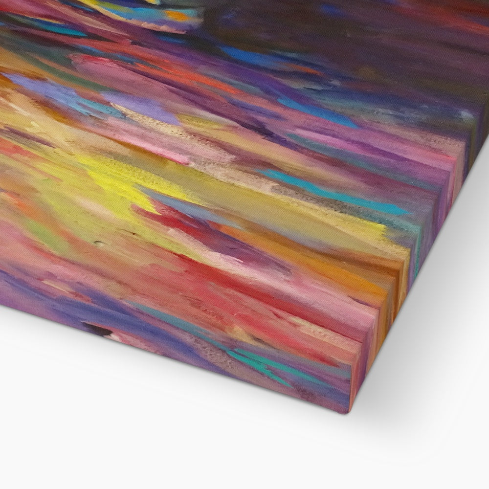 Beinn Eighe Canvas - Animal Art by Susan Gardner - Contemporary Expressionist - Colourful Fine Art