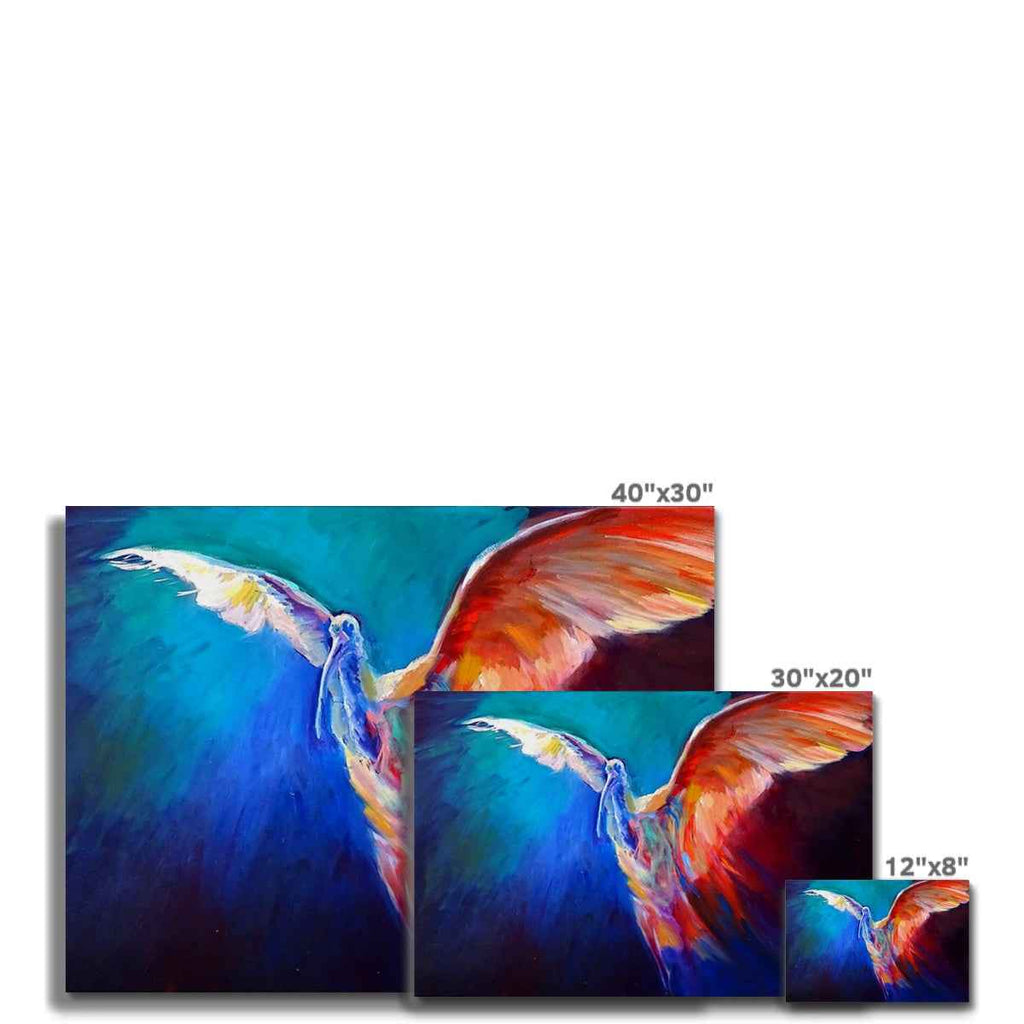 Wing of Water , Wing of Fire Canvas