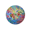 Berry Banquet Glass Chopping Board - Animal Art by Susan Gardner - Contemporary Expressionist - Colourful Fine Art