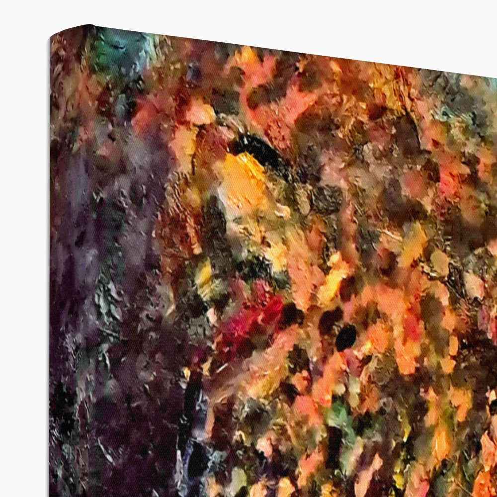 Bejewelled Leopard Canvas
