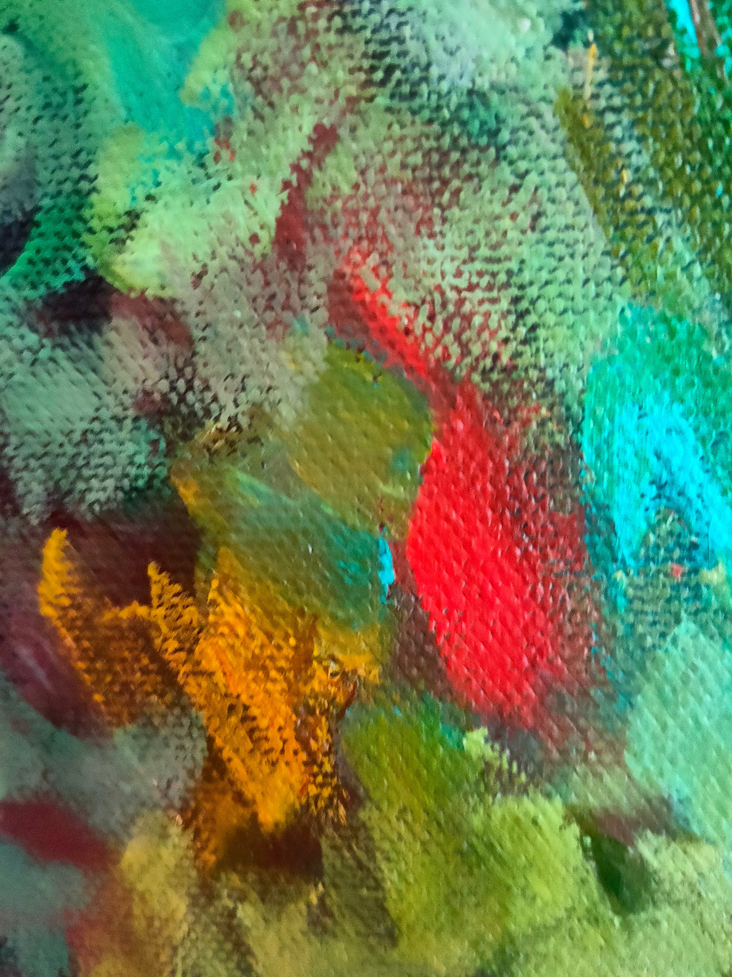 *Sold* Peace - Animal Art by Susan Gardner - Contemporary Expressionist - Colourful Fine Art