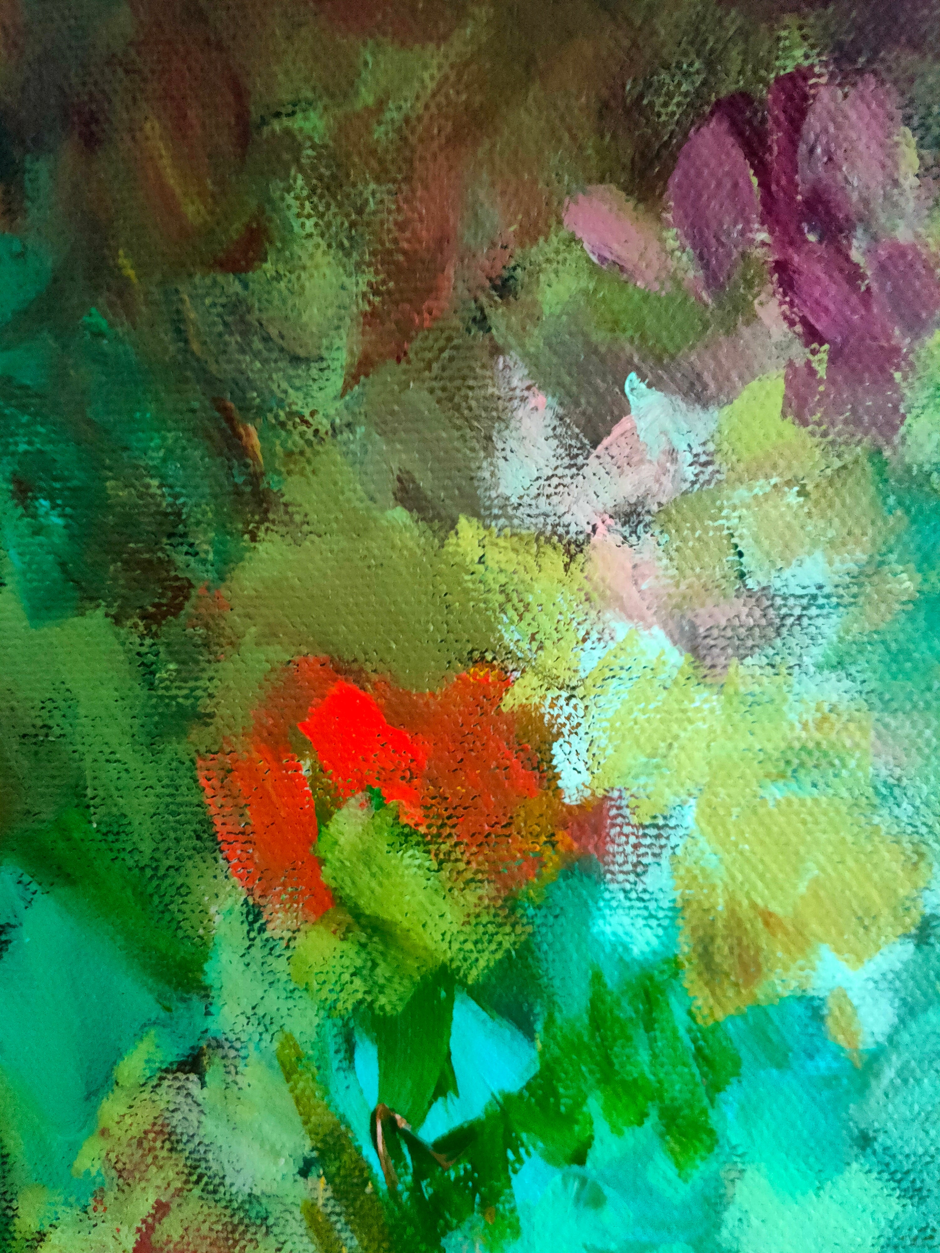 *Sold* Peace - Animal Art by Susan Gardner - Contemporary Expressionist - Colourful Fine Art