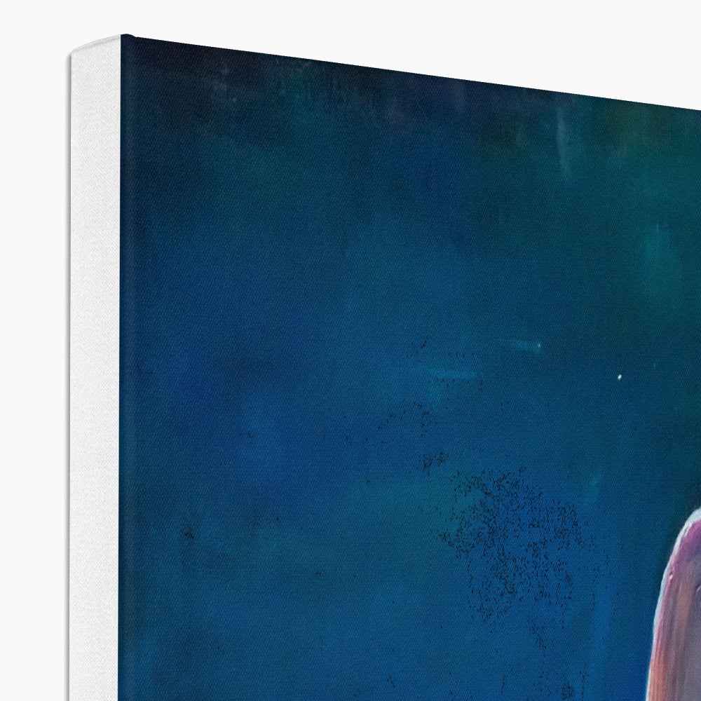 Celestial Swans Canvas