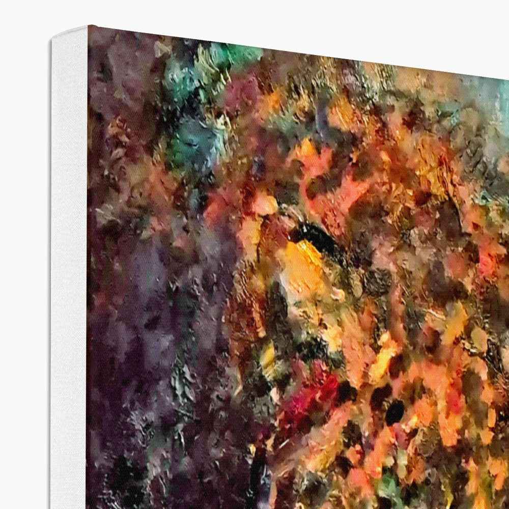 Bejewelled Leopard Canvas