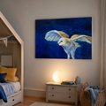 Moonlight Flight - Owl Wall Art Canvas Print