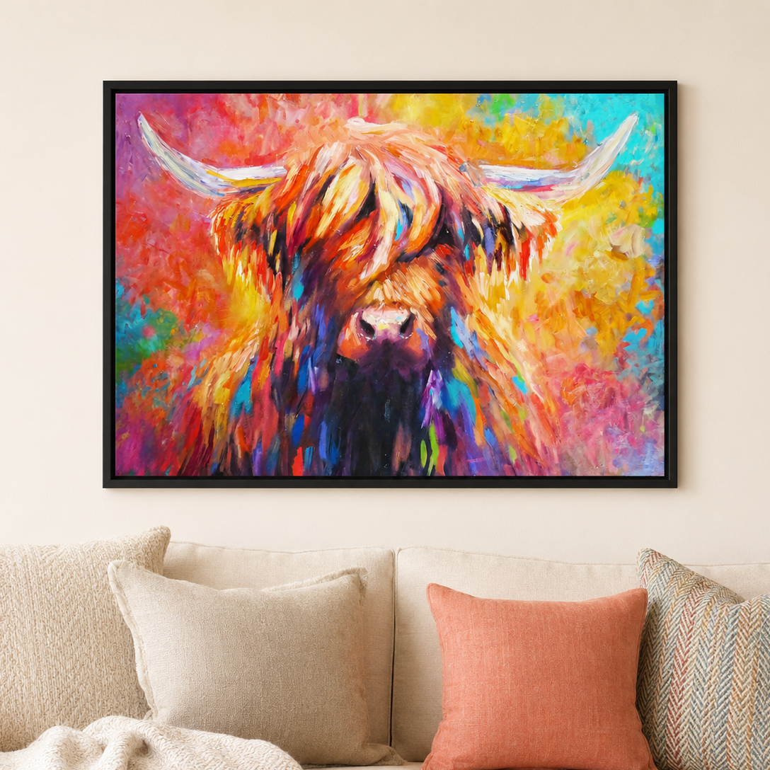 Aviemore Framed Canvas