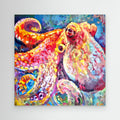 Rainbow Ripple - Octopus canvas Print