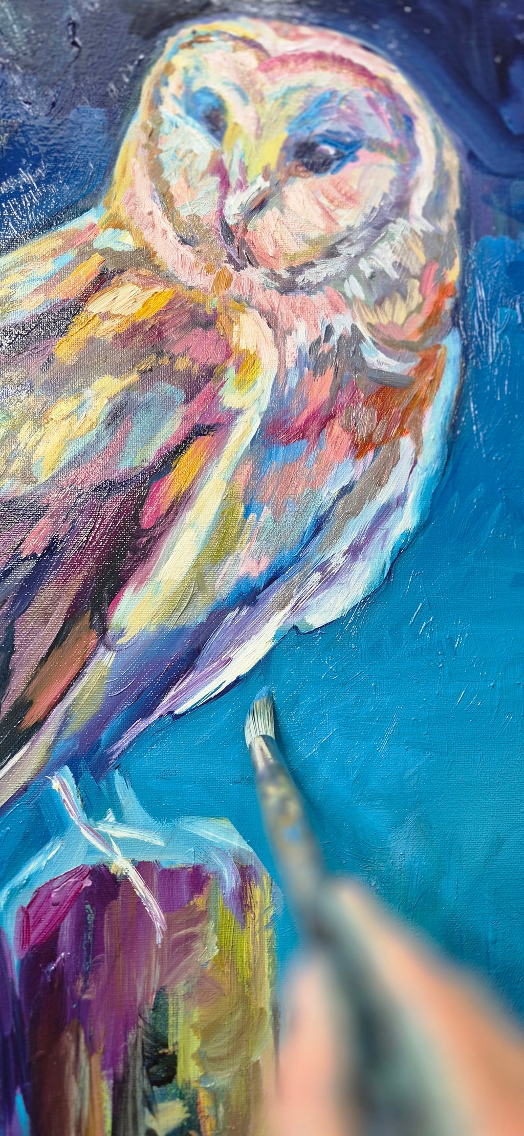 Eulen malen Kunst-Workshop - Ibstock - So 28. Juni 10-16 Uhr