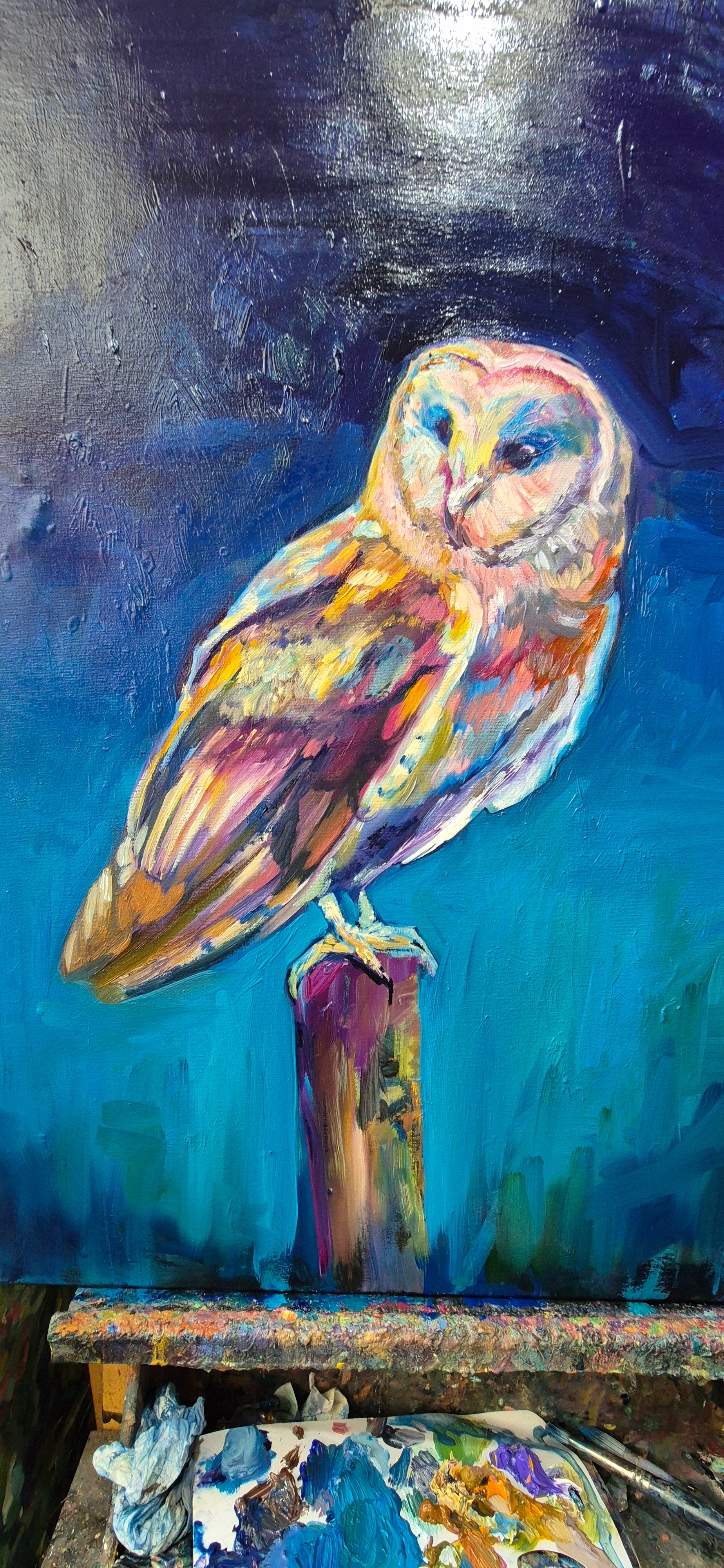 Eulen malen Kunst-Workshop - Ibstock - So 28. Juni 10-16 Uhr