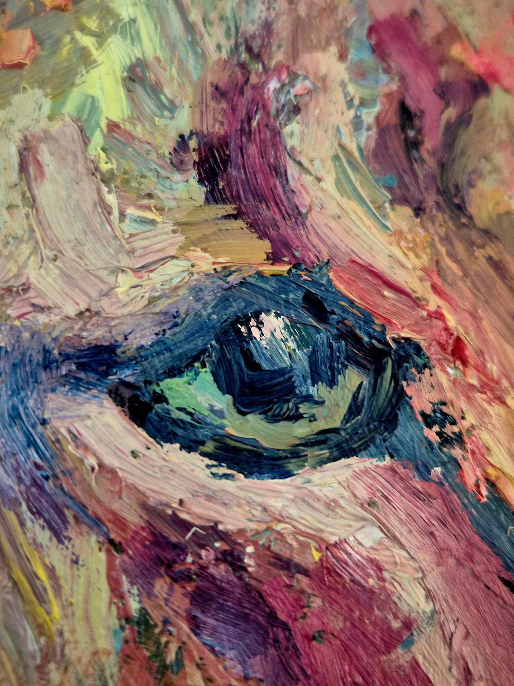 SHARED HORIZON Oil Painting 120 x 100 cm\50 x 40"