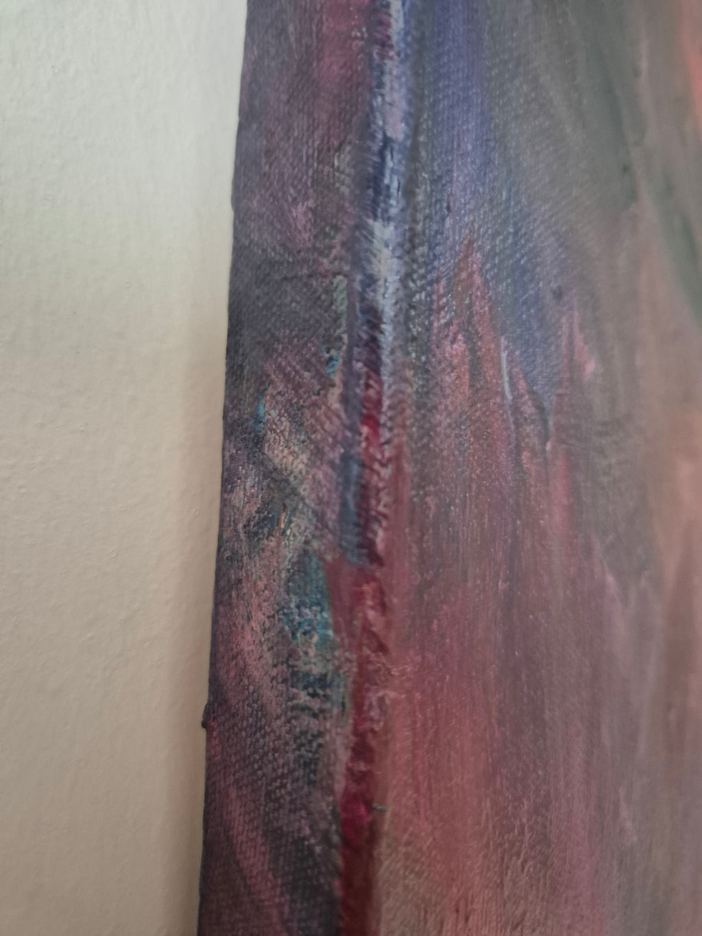 "Unshakeable" Original Afrikanisches Büffel Ölgemälde 40 x 30"/80 x 100 cm