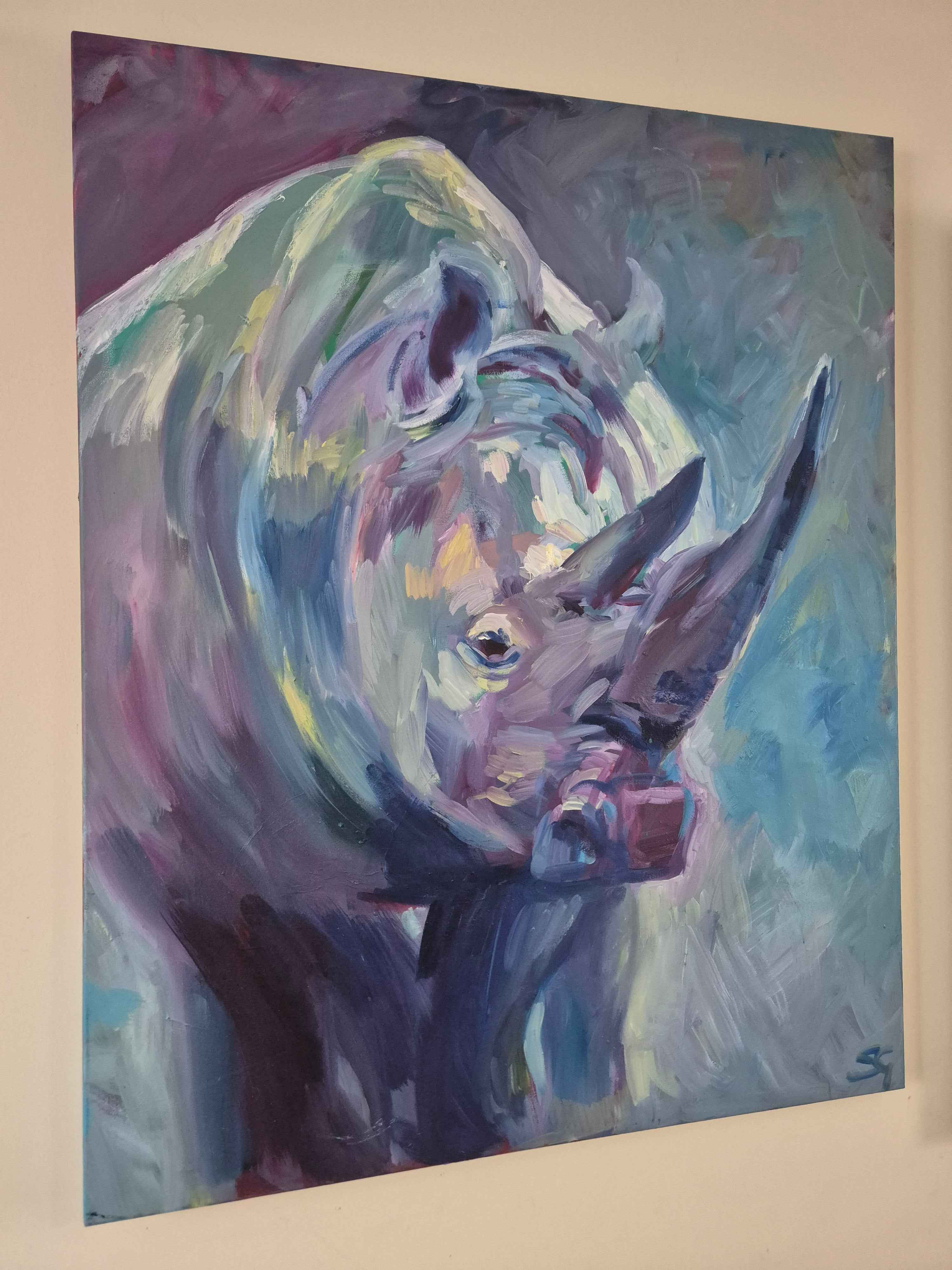 ZOOMIE KING  Original  Oil Painting 40 x 30"/80 x 100 cm