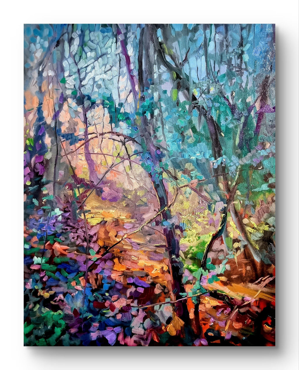 Atmospheric Woodlands Art Workshop  5th September 2026 at Ibstock - Animal Art by Susan Gardner - Contemporary Expressionist - Colourful Fine Art