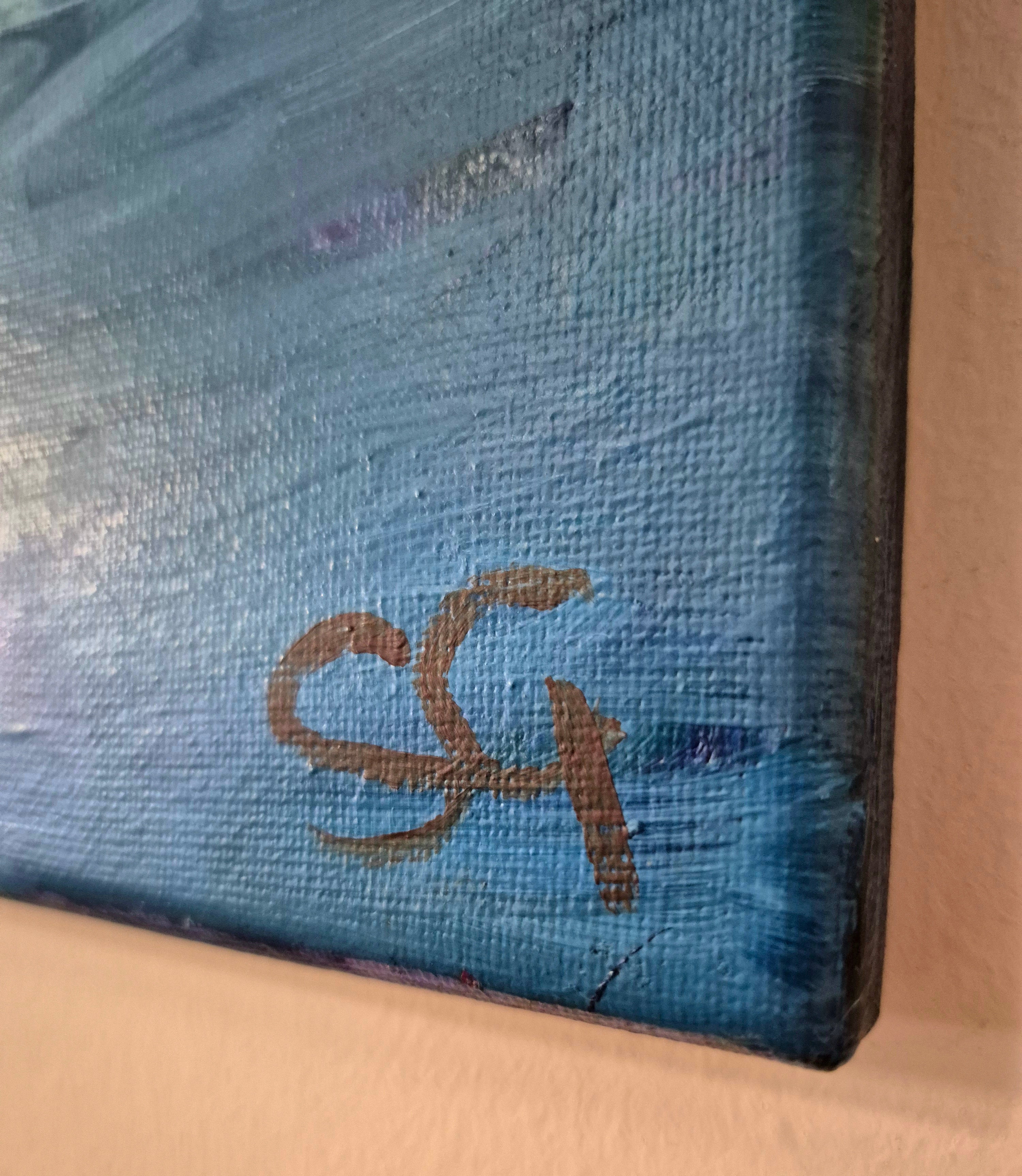 SIGNAL WOLF Original Oil Painting 24 x 36"\60 x 90 cm
