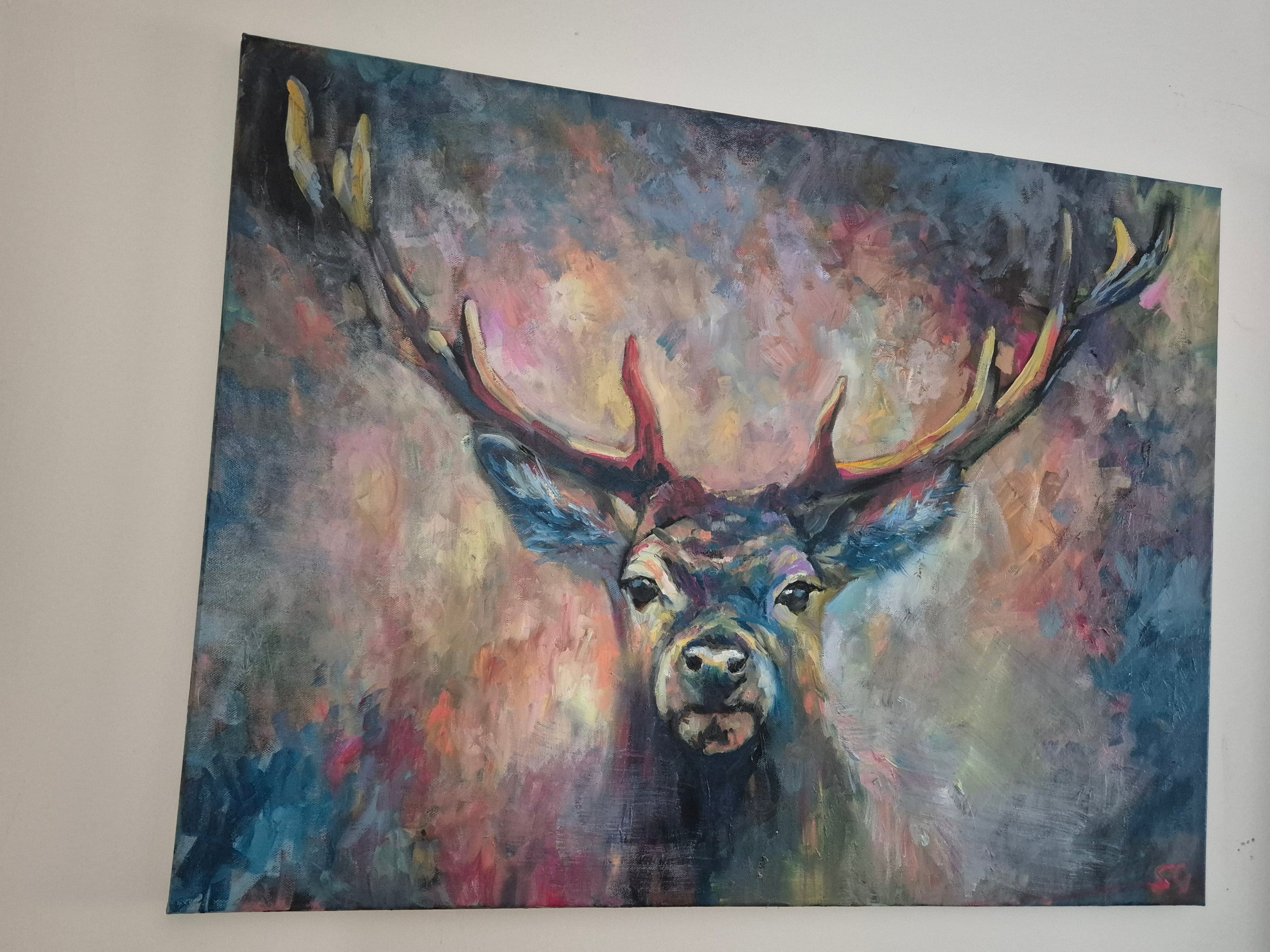 WILD GRACE  Oil Painting  60 x 80 cm