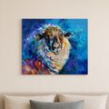 Abigail - Sheep Wall Art Canvas Print