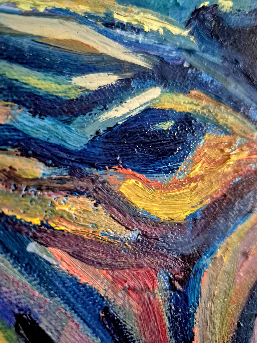 ROUGH AND TUMBLE Original Zebra Oil Painting 40 x 30"/80 x 100 cm