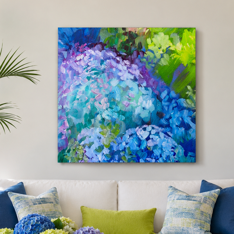 Hydrangea Forever - Canvas Print