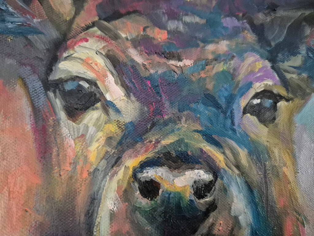 WILD GRACE  Oil Painting  60 x 80 cm