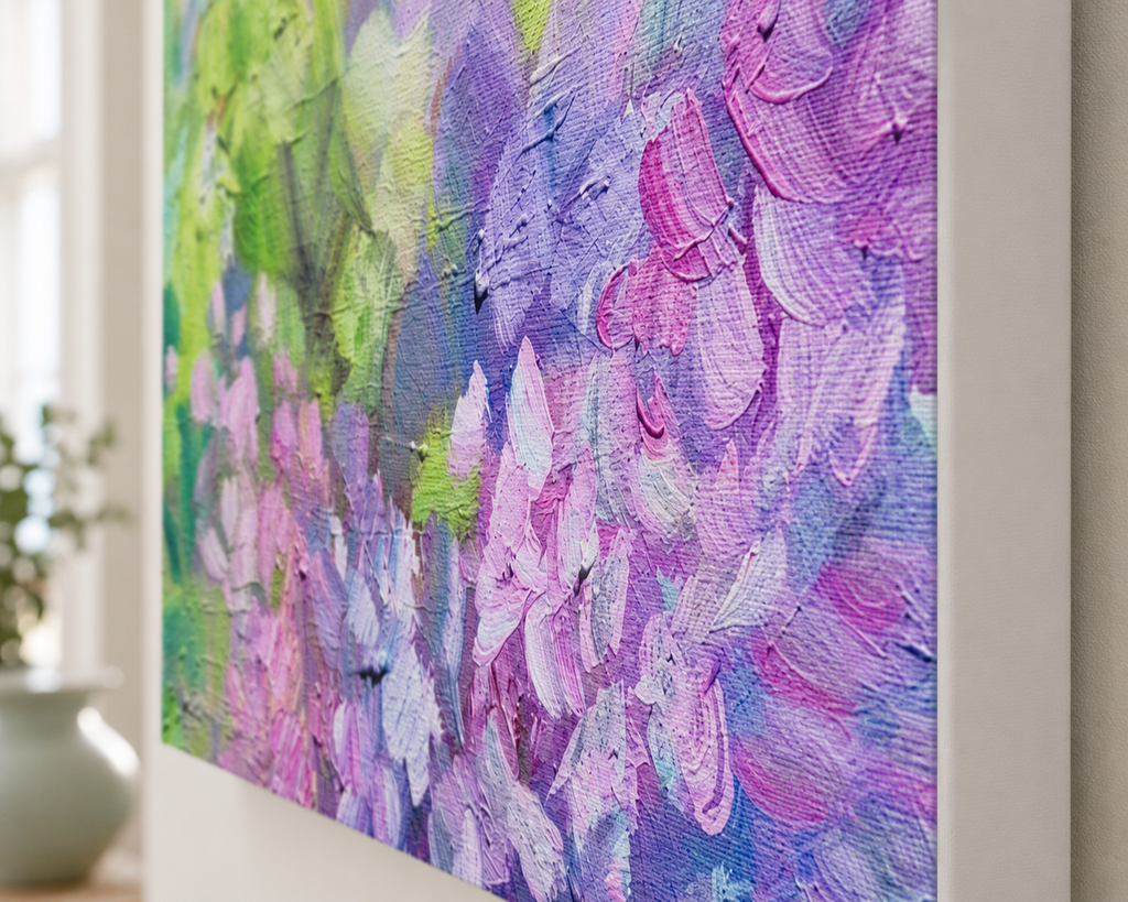 Hydrangea Envy  - Canvas Print