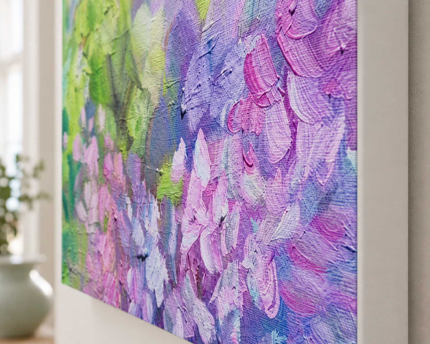 Hydrangea Envy  - Canvas Print