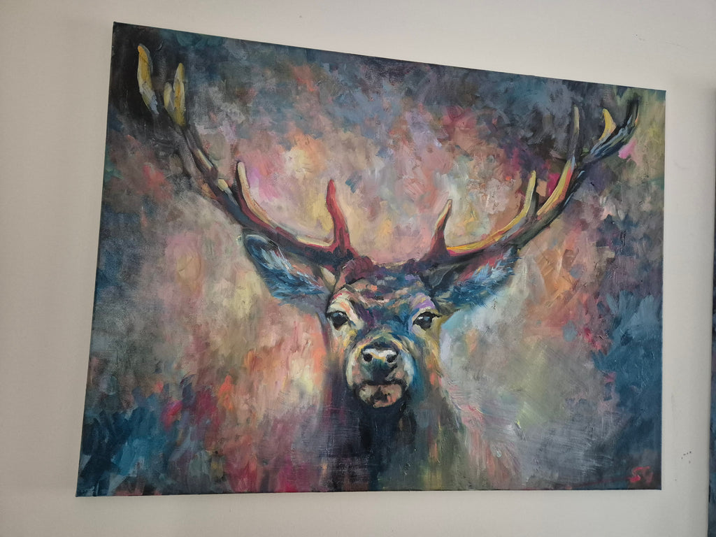 WILD GRACE  Oil Painting  60 x 80 cm