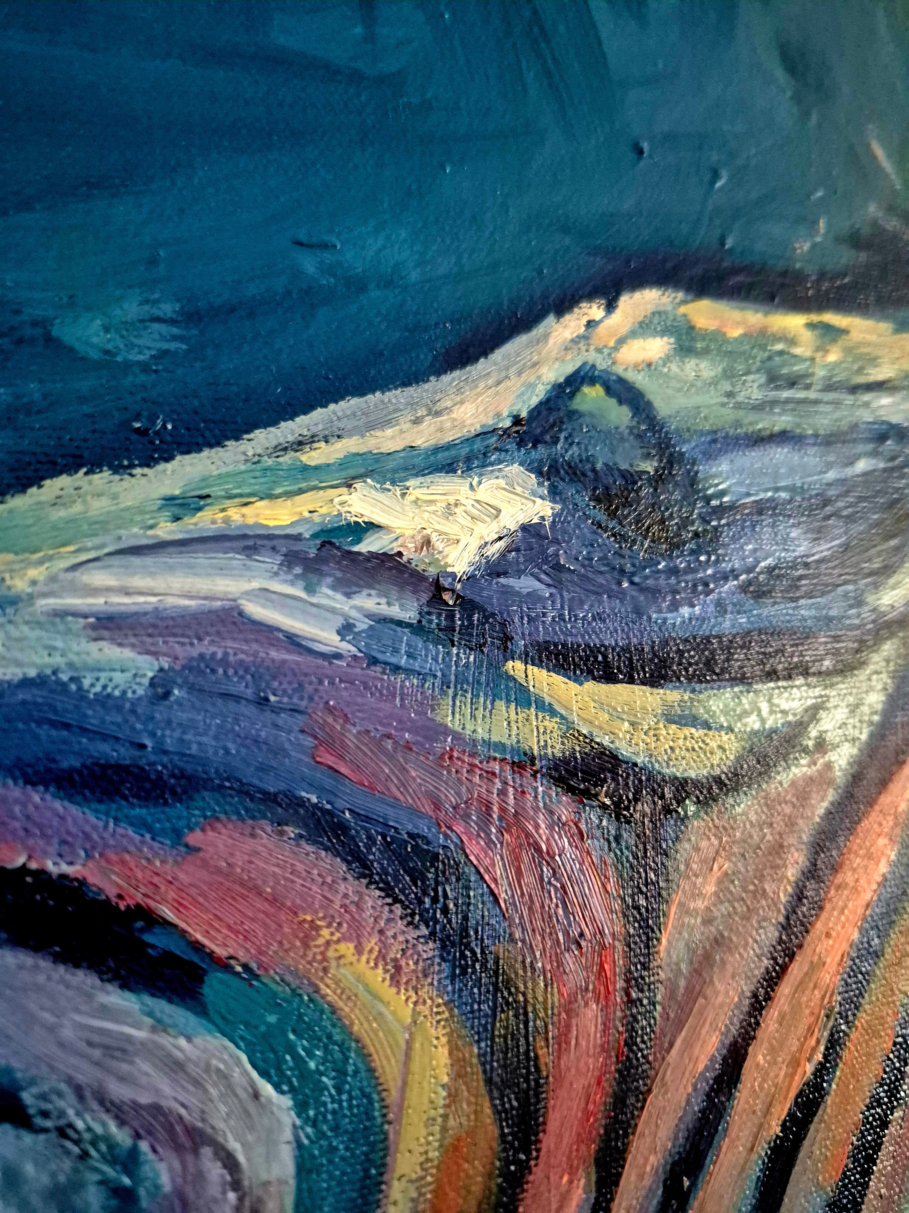 ROUGH AND TUMBLE Original Zebra Oil Painting 40 x 30"/80 x 100 cm