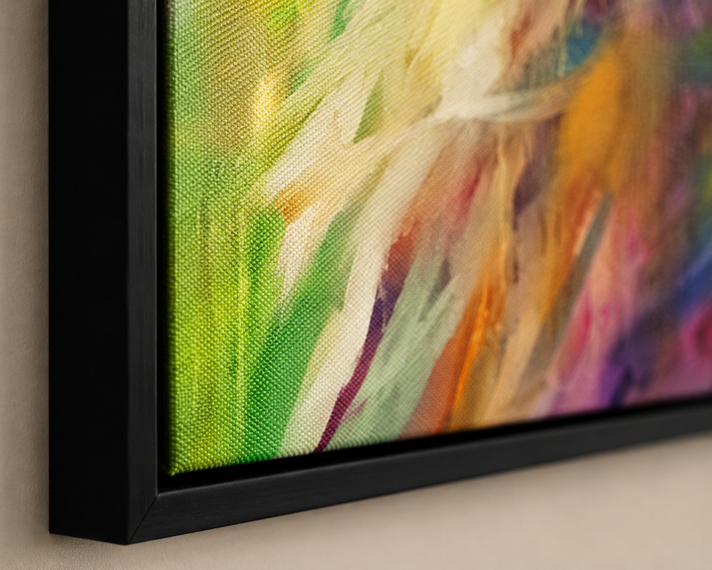 Langdale Sheep Framed Canvas