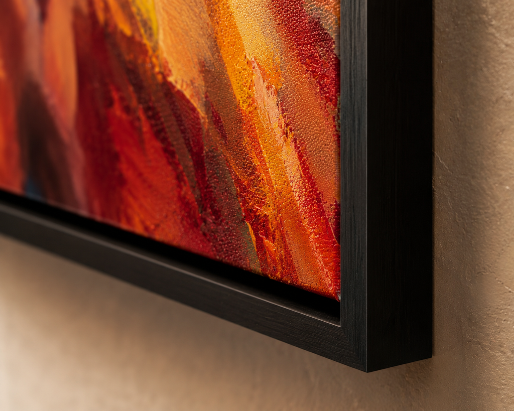 Rufus  - Lion Framed Canvas Print