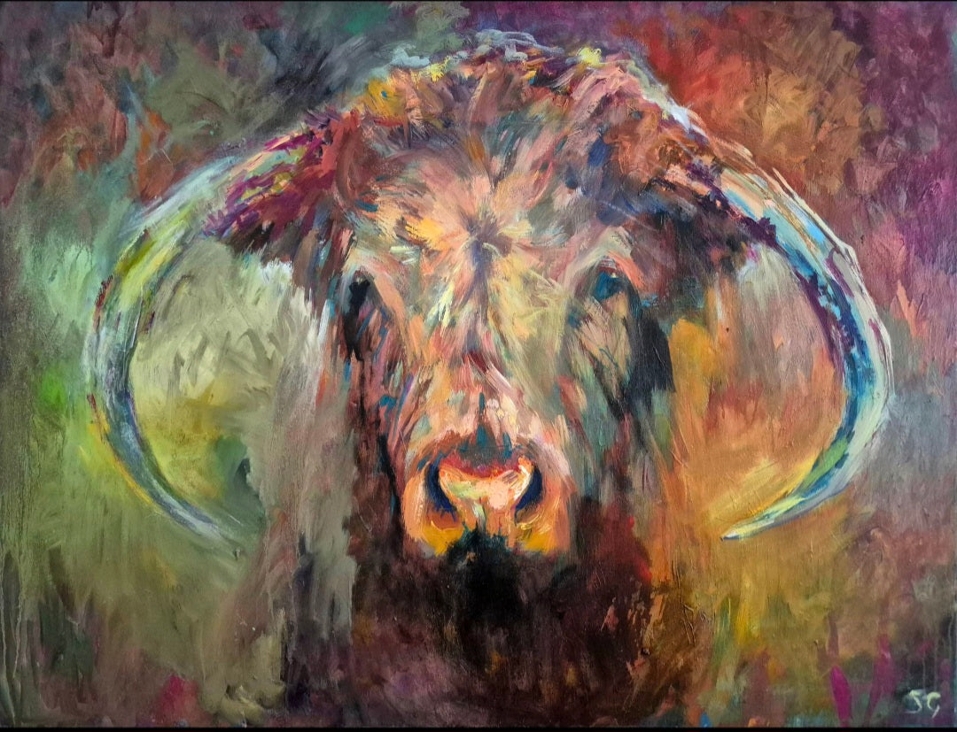„Lady of Calke“ – 80 x 100 cm/30 x 40 Zoll