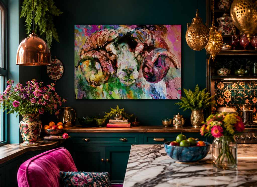Amos Canvas - Susan Gardner Uk Wildlife Art - Leicestershire UK