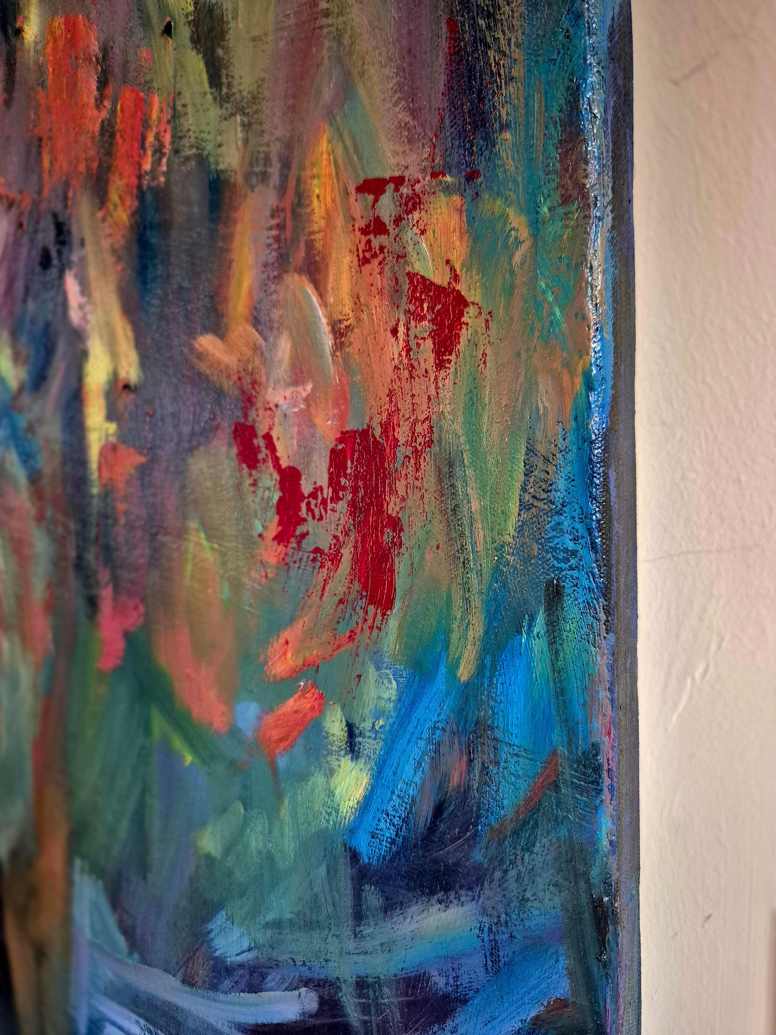 SHARED HORIZON Oil Painting 120 x 100 cm