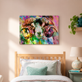 Amos - Sheep Wall Art Canvas Print
