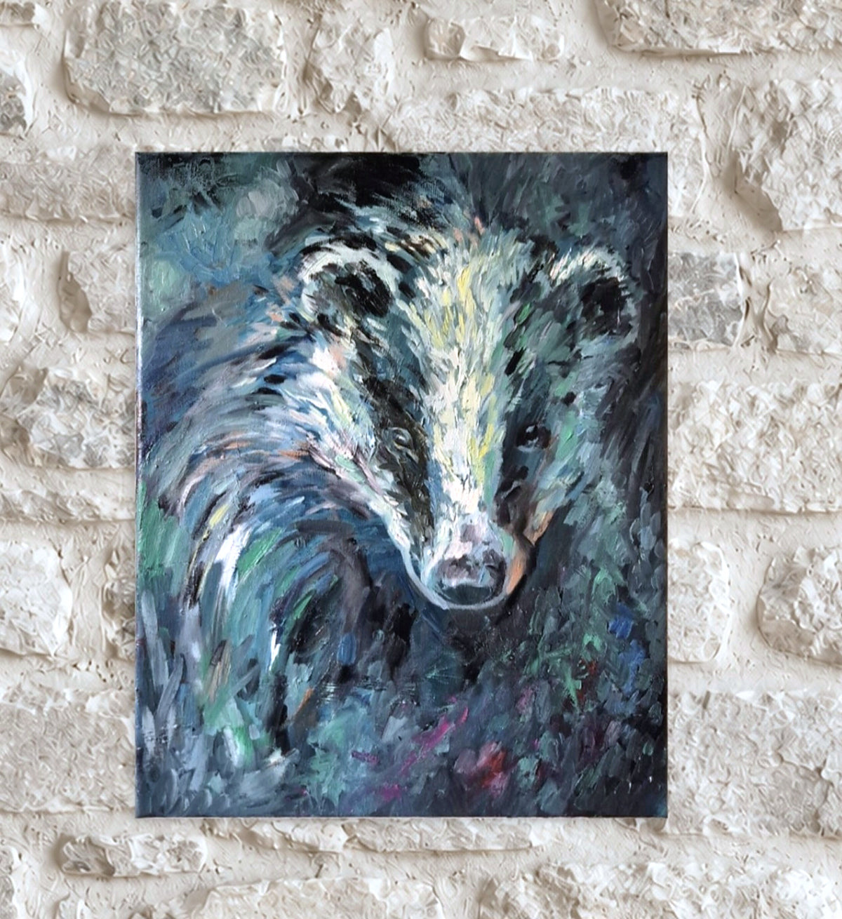 Wild Ways by Susan Gardner shown in a room setting.