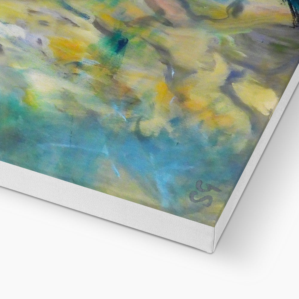 Coniston - Sheep Canvas - Animal Art by Susan Gardner - Contemporary Expressionist - Colourful Fine Art