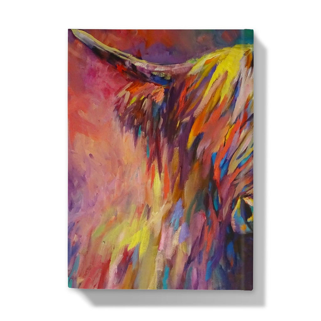 Beinn Eighe Hardback Journal - - susan gardner - uk artist - colourful animal art