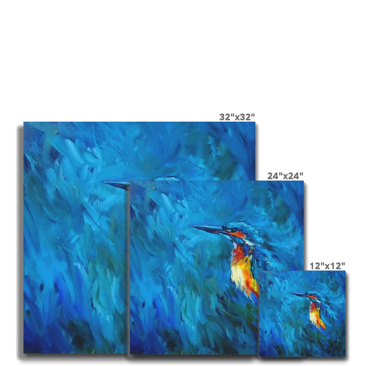 River Sparkle Canvas