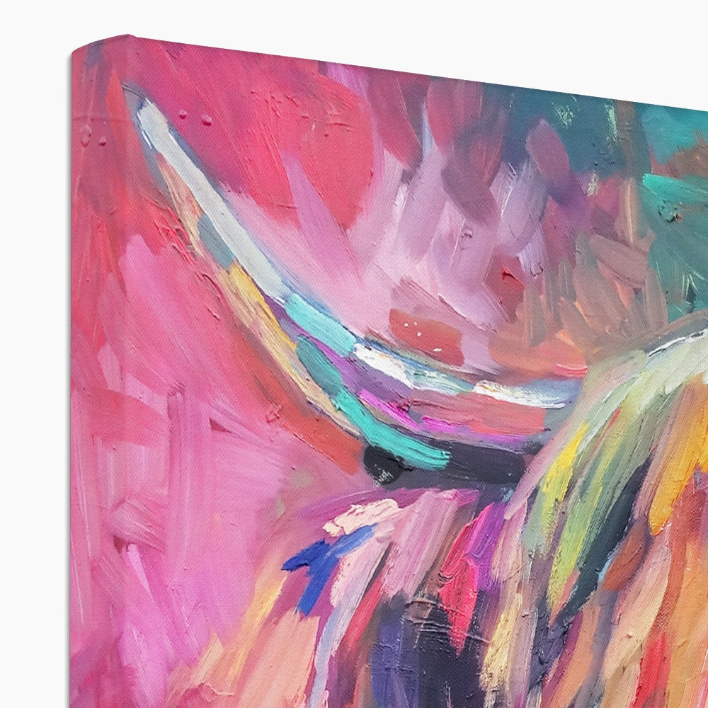 Balvenie Canvas - - susan gardner - uk artist - colourful animal art