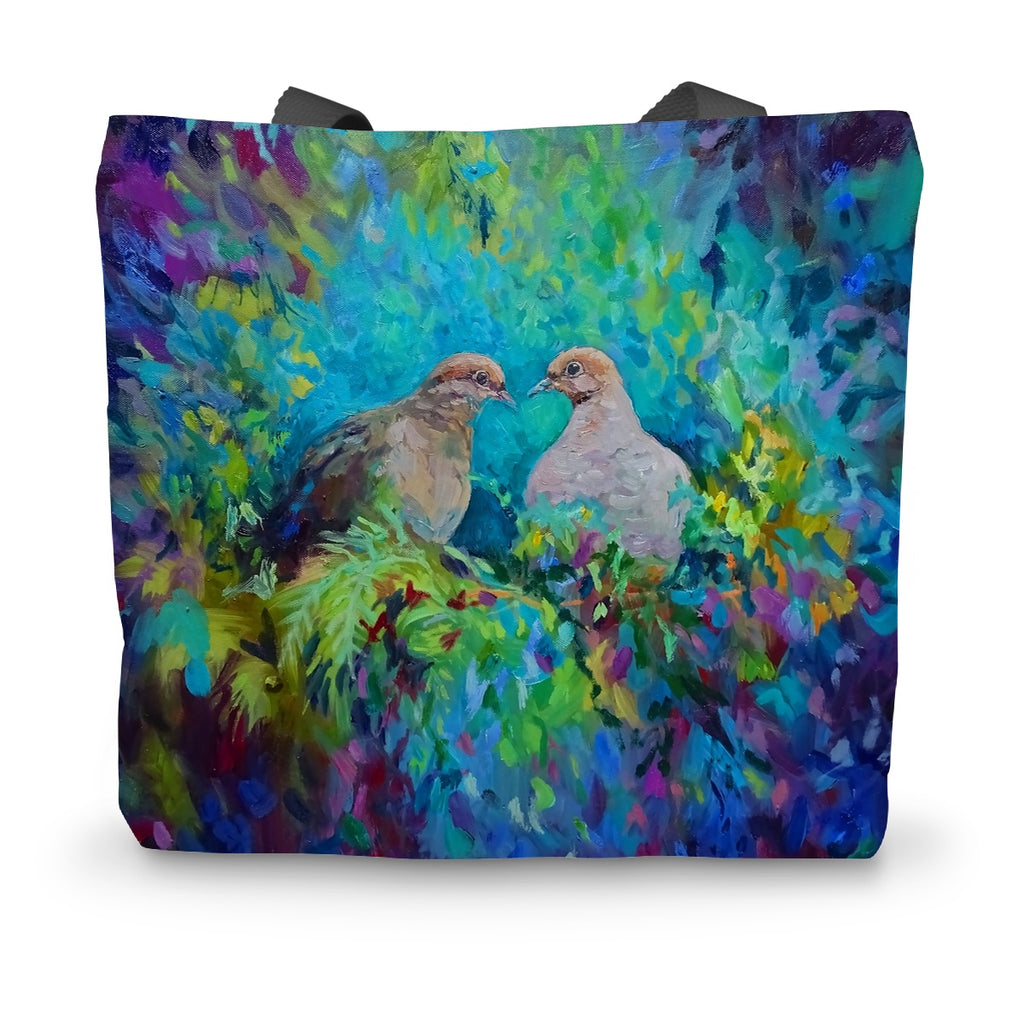 It Had To Be You Canvas Tote Bag - - susan gardner - uk artist - colourful animal art
