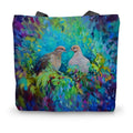 It Had To Be You Canvas Tote Bag - - susan gardner - uk artist - colourful animal art
