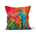 Good Vibes Cushion - Animal Art by Susan Gardner - Contemporary Expressionist - Colourful Fine Art