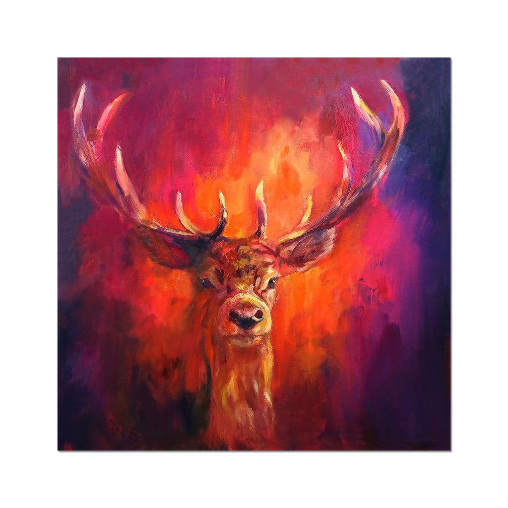Resilient Spirit  Print - - susan gardner - uk artist - colourful animal art