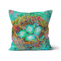 New Beginnings Cushion - Animal Art by Susan Gardner - Contemporary Expressionist - Colourful Fine Art