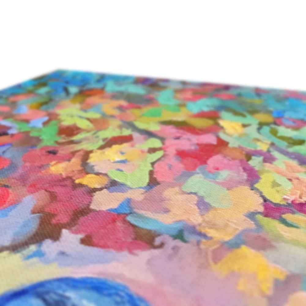 Berry Banquet Canvas - - susan gardner - uk artist - colourful animal art