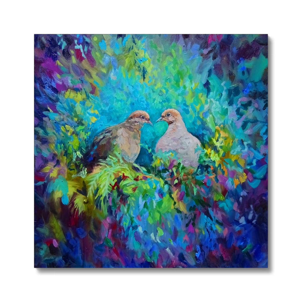 It Had To Be You Canvas - - susan gardner - uk artist - colourful animal art