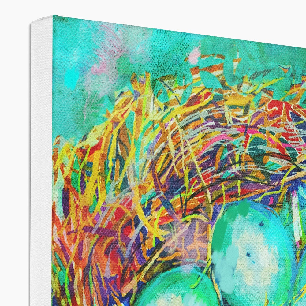 New Beginnings Canvas - Animal Art by Susan Gardner - Contemporary Expressionist - Colourful Fine Art