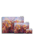 Fiddich and Spey Canvas - - susan gardner - uk artist - colourful animal art