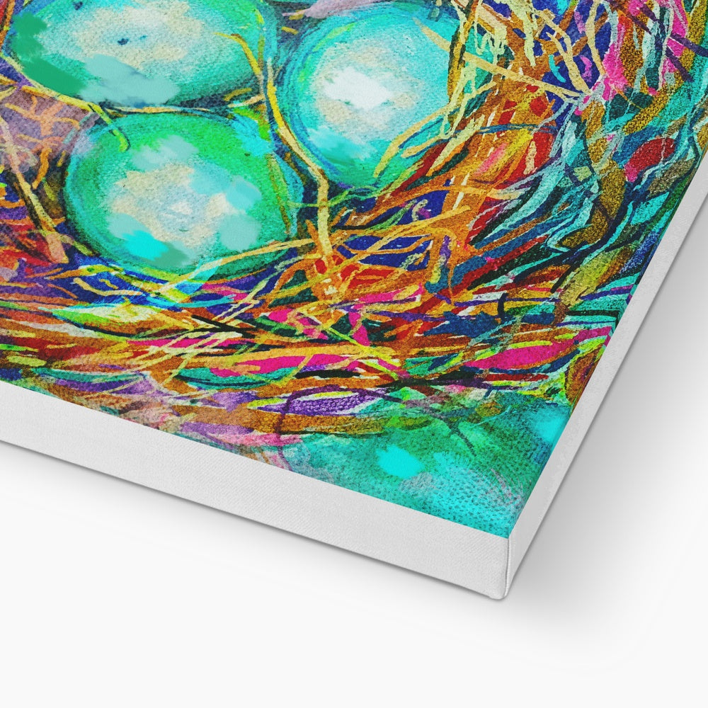 New Beginnings Canvas - Animal Art by Susan Gardner - Contemporary Expressionist - Colourful Fine Art