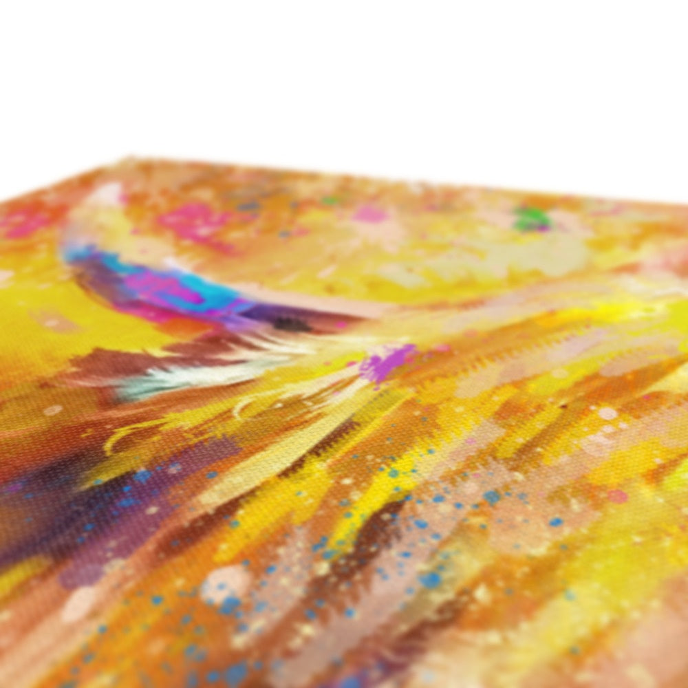 Brodie Canvas - Animal Art by Susan Gardner - Contemporary Expressionist - Colourful Fine Art
